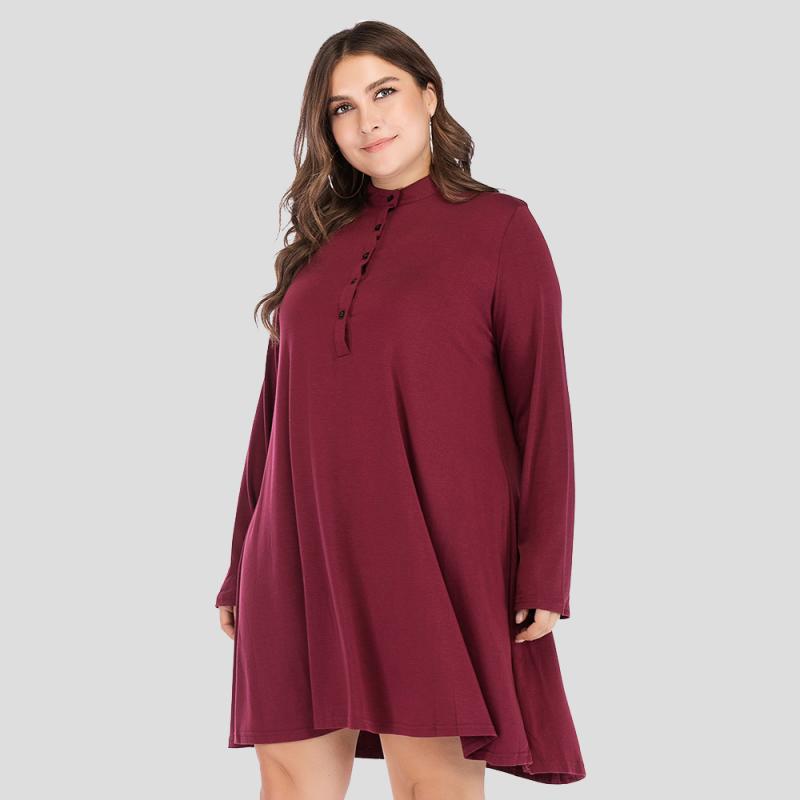 La robe chemise tombé lourd | Robes Robes Femme