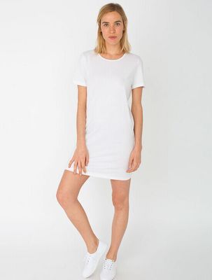 La robe t-shirt droite coton biologique | Robes Robes Femme