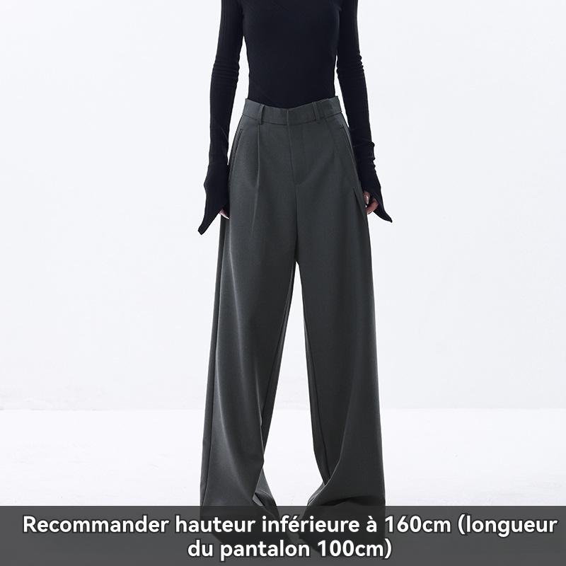 Le pantalon ultralarge taille plis cousus | Pantalons Pantalons Femme